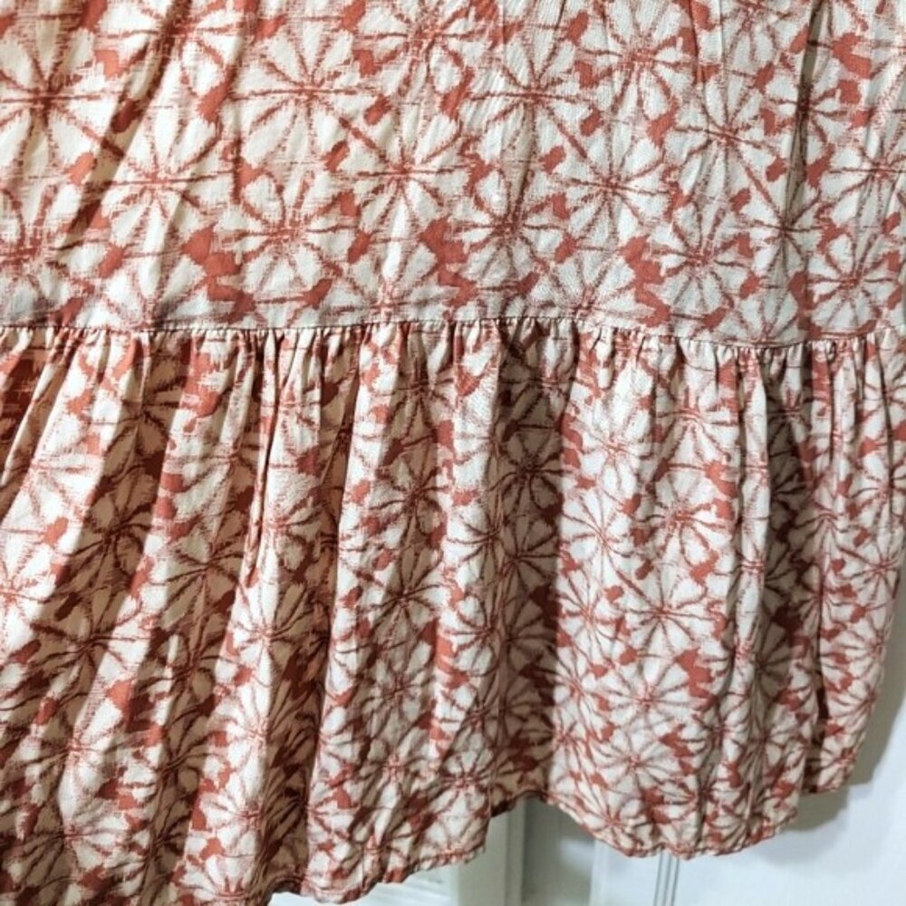NWOT GAP Women's Spaghetti‎ Straps Fit & Flare Tiered Midi Dress Size 2 - Picture 3 of 6